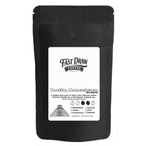 Dead Eye Roast – Latin American Blend – Medium Dark Roast Whole Coffee Beans – 2 LBS